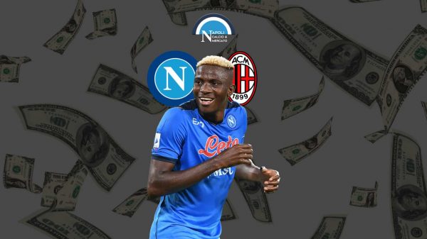 napoli calciomercato victor osimhen milan