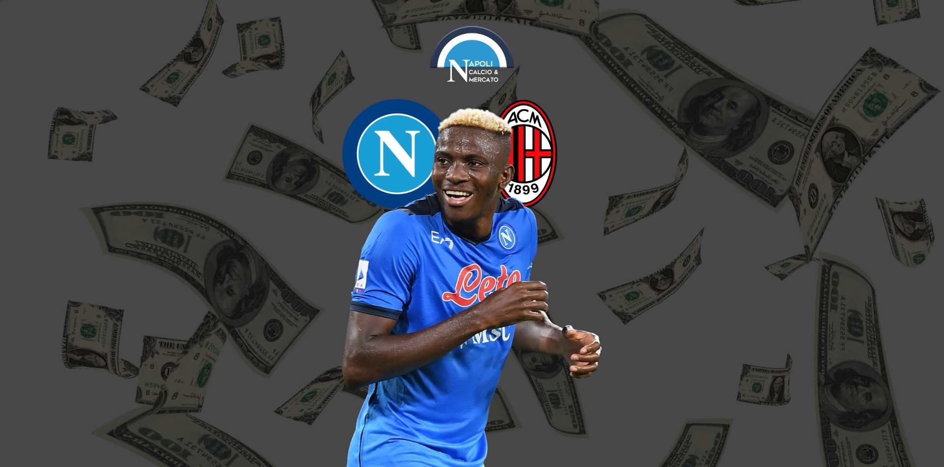 napoli calciomercato victor osimhen milan