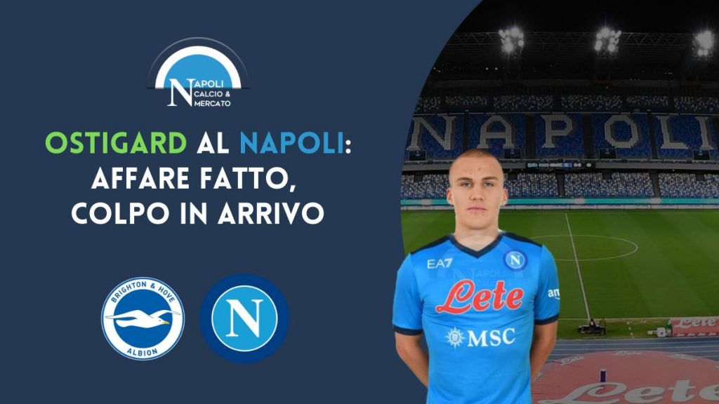 calciomercato ostigard napoli cifre dettagli acquisto incontro brighton