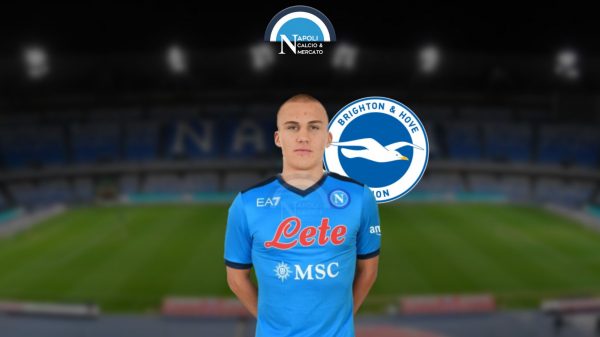 calciomercato ostigard napoli cifre dettagli acquisto incontro brighton