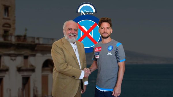 dries mertens napoli calciomercato de laurentiis