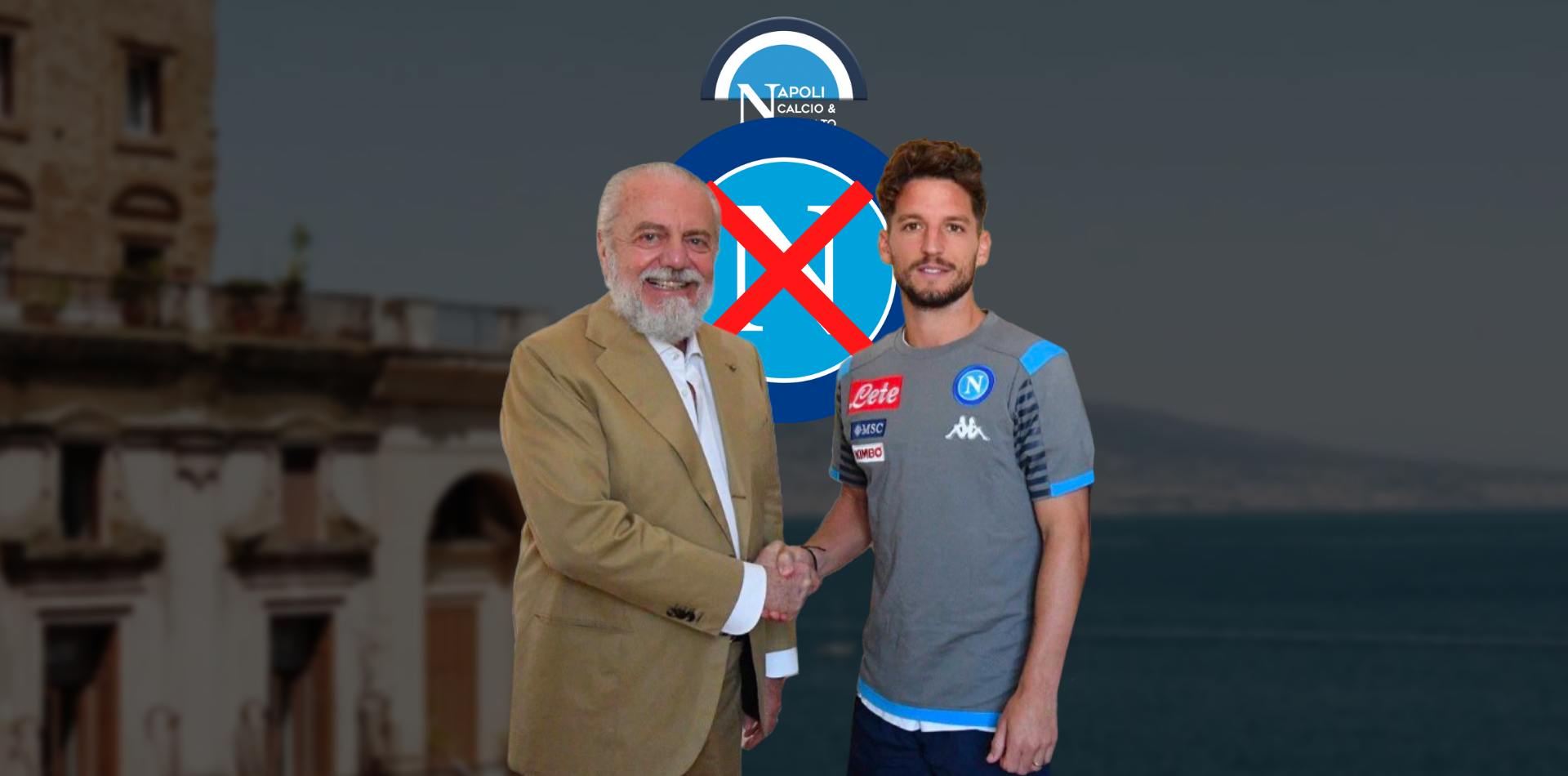 dries mertens napoli calciomercato de laurentiis