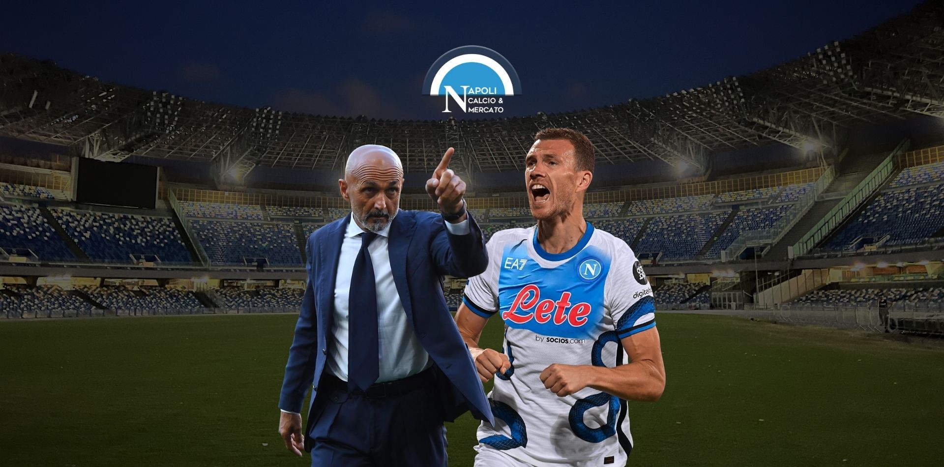 dzeko napoli vice osimhen richiesta spalletti a de laurentiis