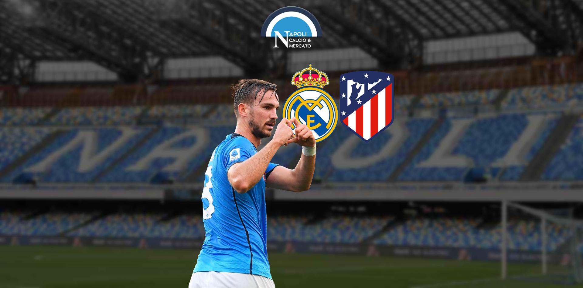 fabian ruiz napoli calciomercato real madrid atletico madrid