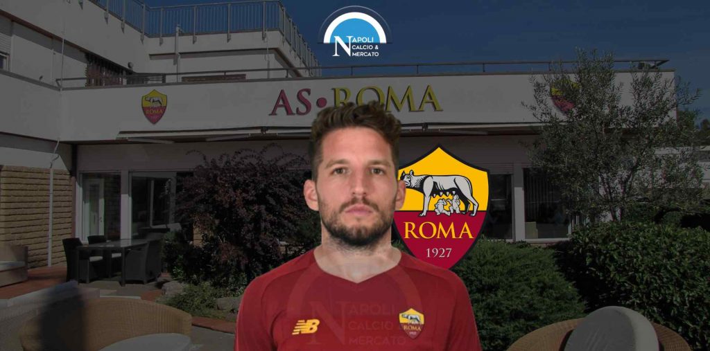 mertens roma calciomercato napoli mourinho trattativa