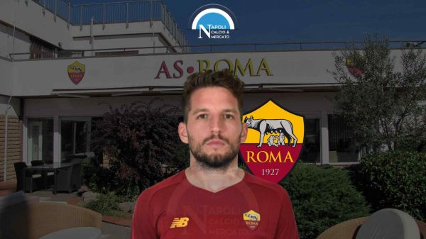 mertens roma calciomercato napoli mourinho trattativa