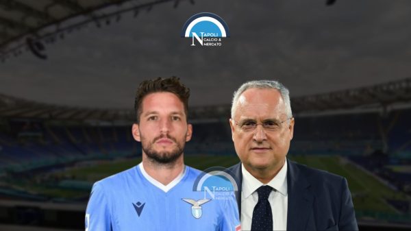 calciomercato napoli mertens lazio intervista lotito annuncio