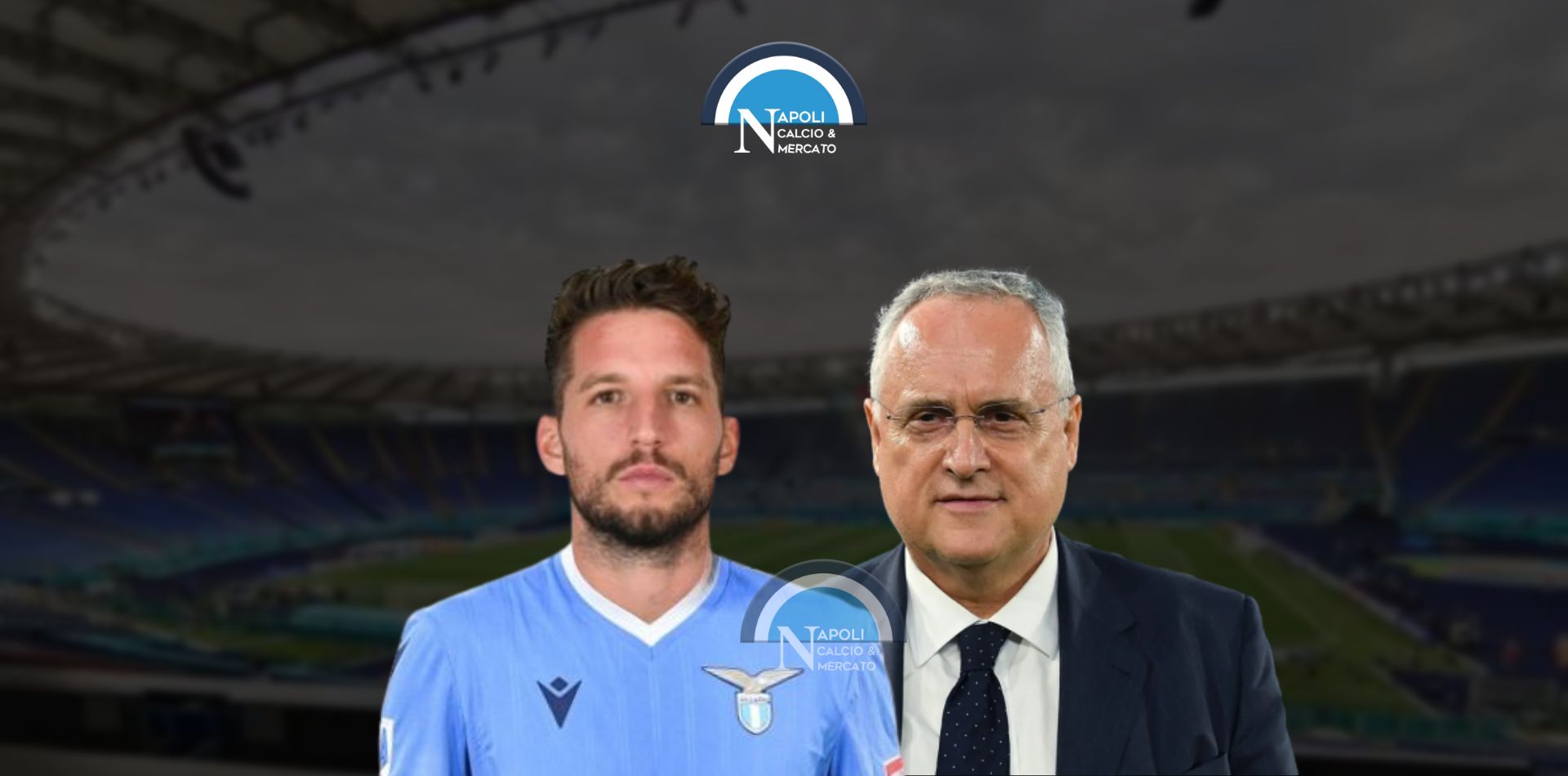 calciomercato napoli mertens lazio intervista lotito annuncio