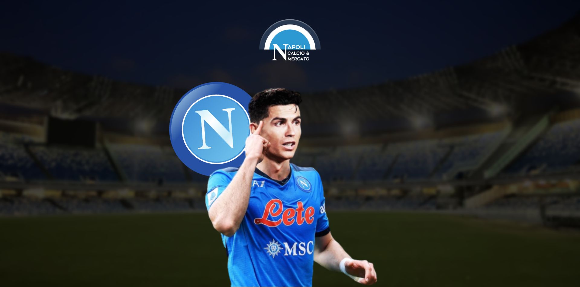 cristiano ronaldo napoli trasferimento cr7 calciomercato manchester united