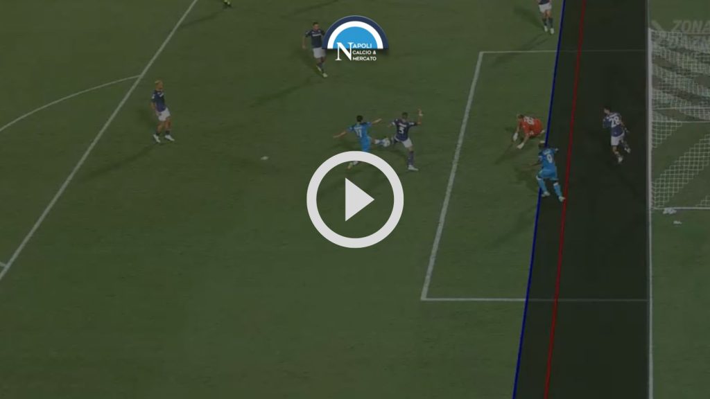 fiorentina napoli moviola replay var marinelli banti rigore osimhen gol annullato