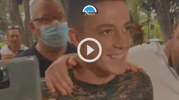 giacomo raspadori napoli visite mediche villa stuart video