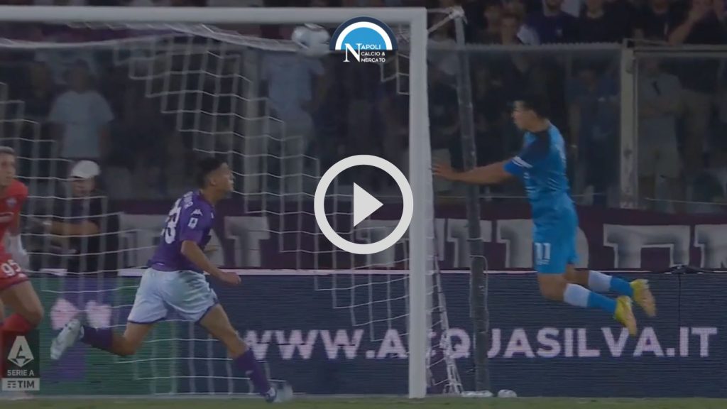 highlights napoli fiorentina 0 0 errore lozano gol