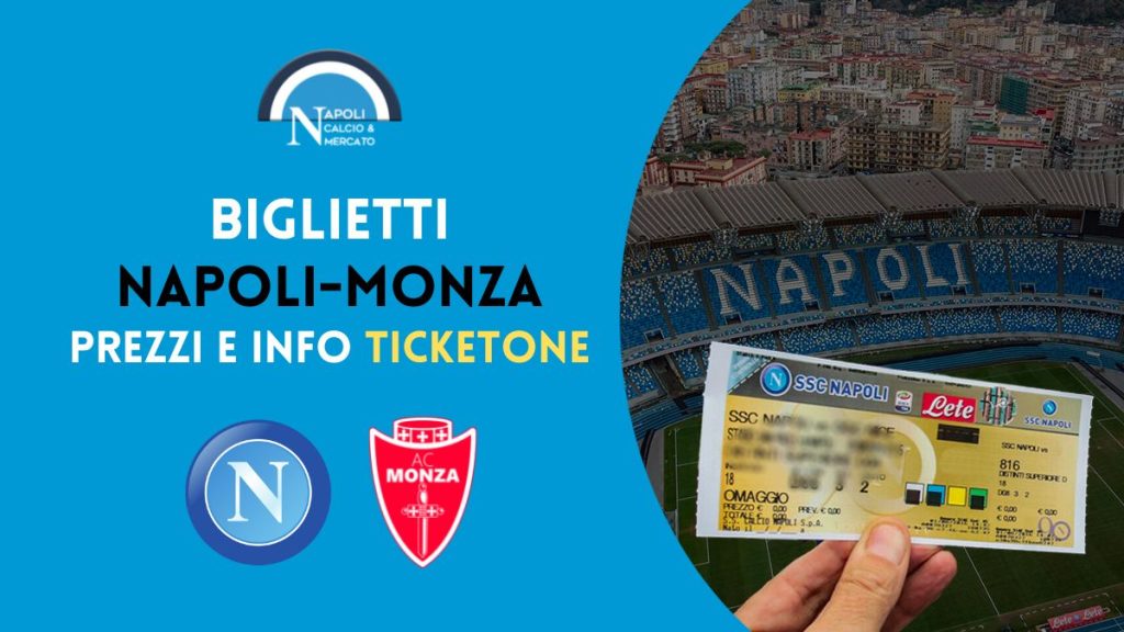 napoli monza biglietti ticketone prezzi under 14 gratis curve