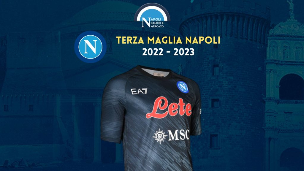 nuova terza maglia napoli 2022 2023 prezzo acqua blu