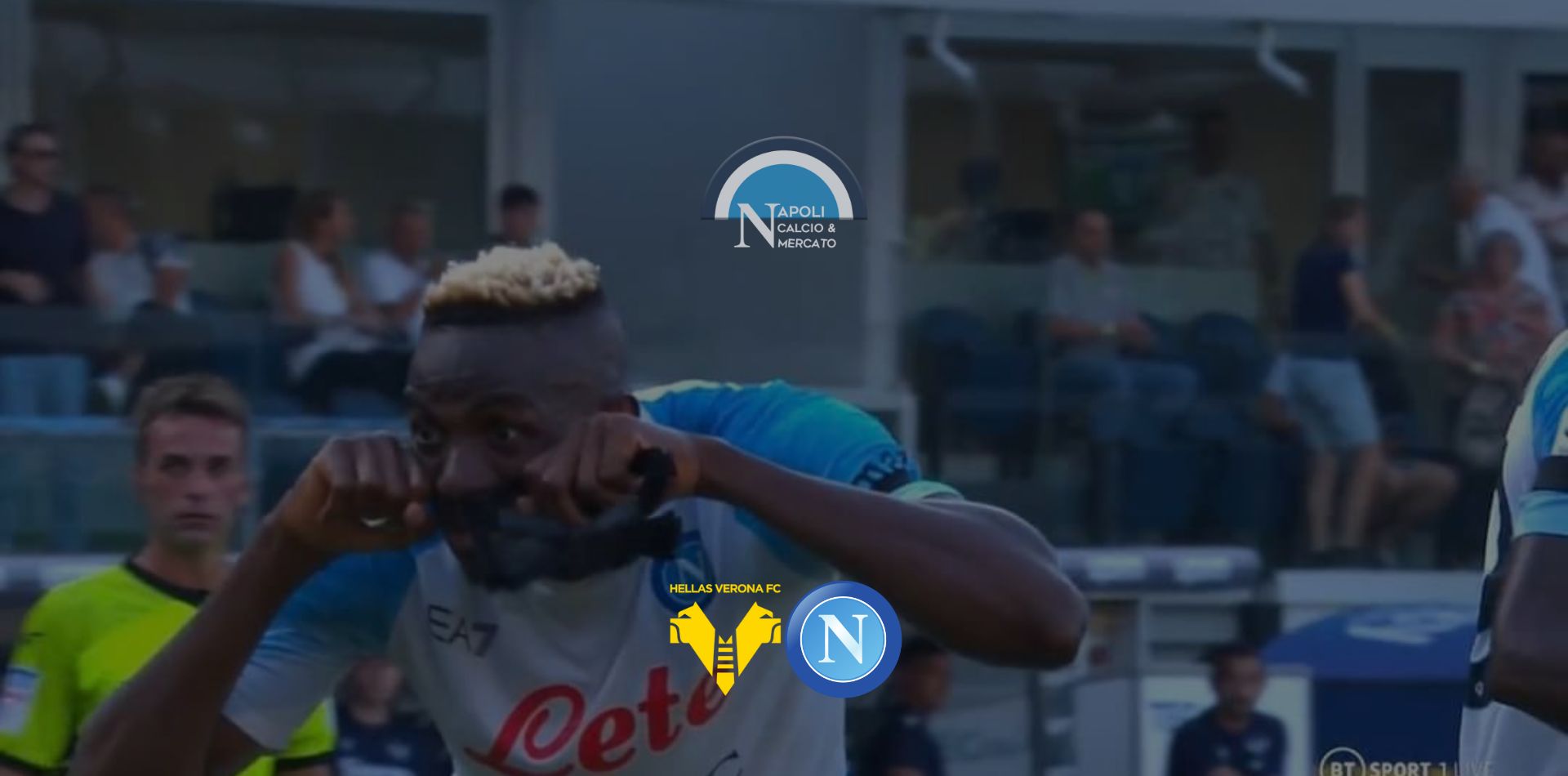 esultanza osimhen verona napoli motivo cori razzisti