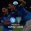 pagelle napoli lecce con voti e commento