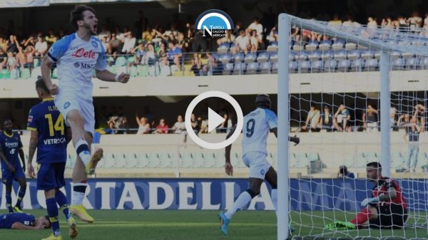 video highlights verona napoli gol kvaratskhelia osimhen sintesi reti