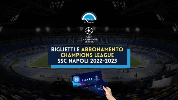 abbonamento champions napoli 2022 2023 prezzi