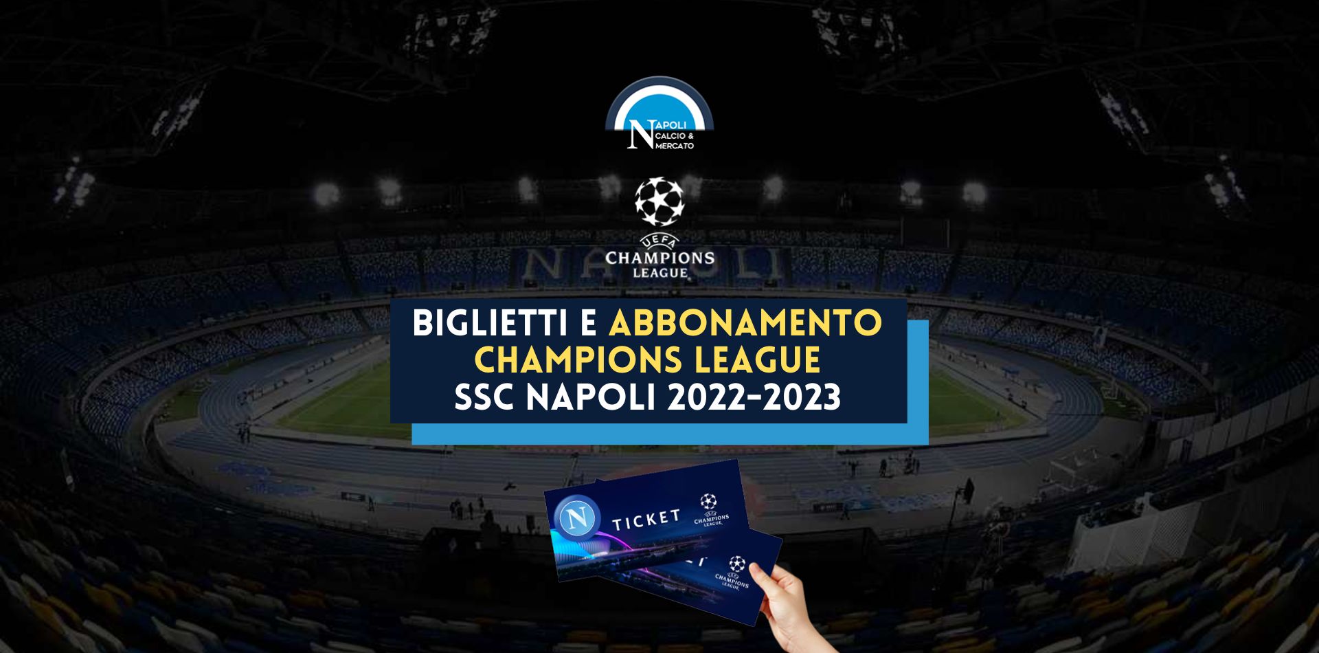 abbonamento champions napoli 2022 2023 prezzi