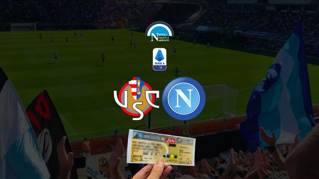 biglietti cremonese napoli 9 ottobre 2022 prezzi settore ospiti prezzo serie a ticketone