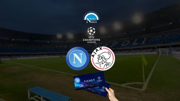 biglietti napoli ajax ticketone champions league prezzi curve stadio maradona 12 ottobre 2022