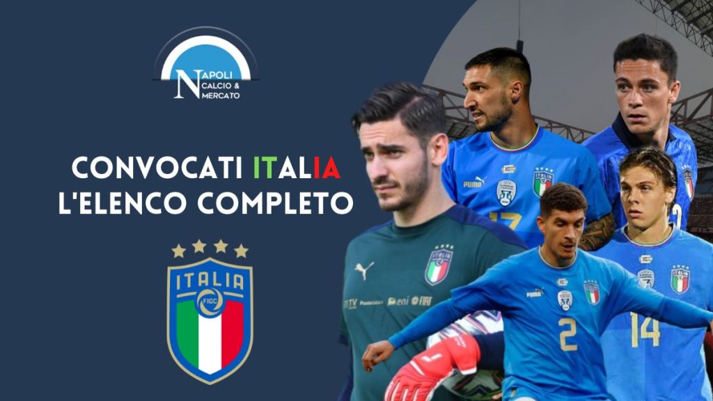 convocati italia mancini nazionale nations league calciatori napoli