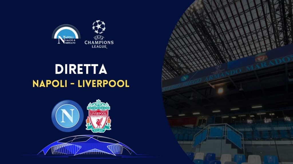 diretta napoli liverpool sintesi cronaca risultato tabellino champions league live testuale