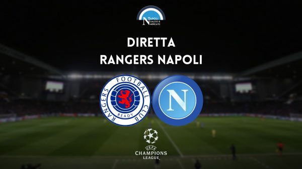 diretta rangers napoli sintesi cronaca risultato tabellino champions league live testuale