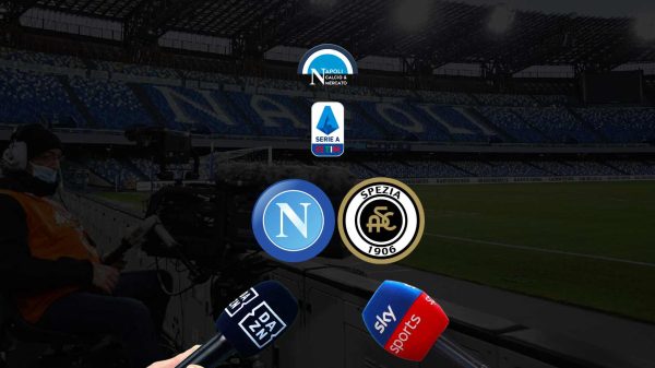 dove vedere napoli spezia 6 giornata serie a sky dazn tv streaming