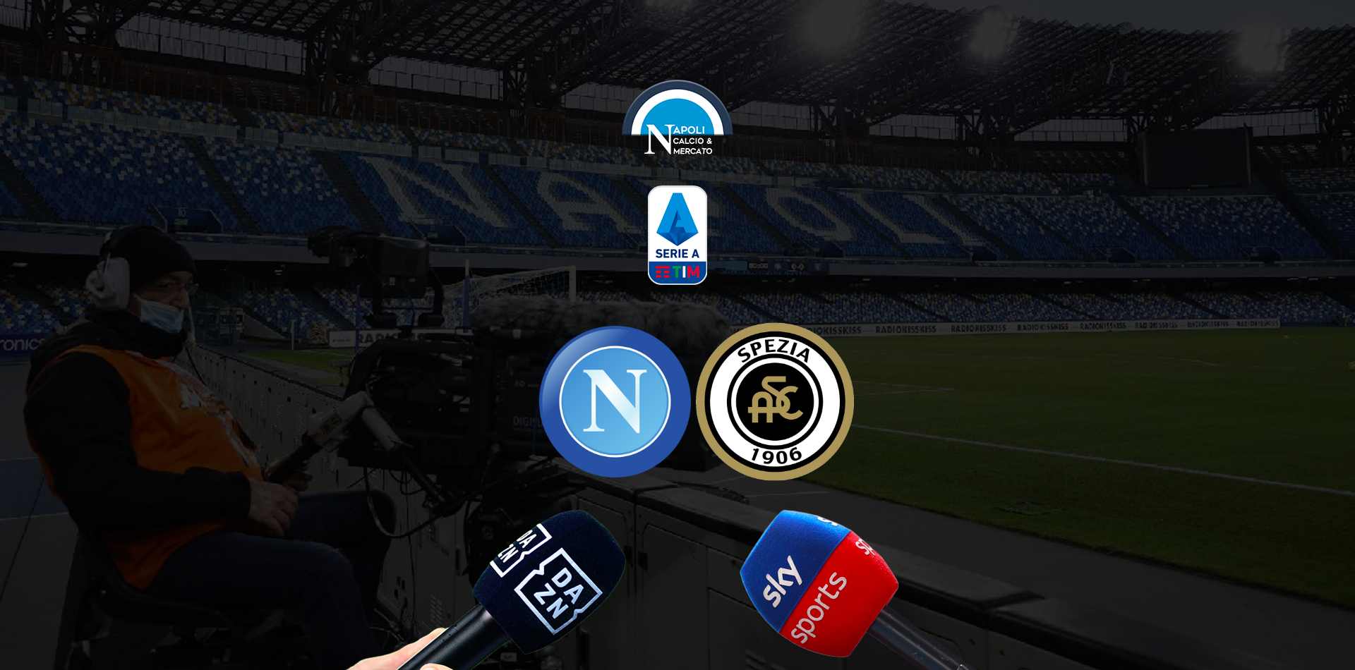 dove vedere napoli spezia 6 giornata serie a sky dazn tv streaming