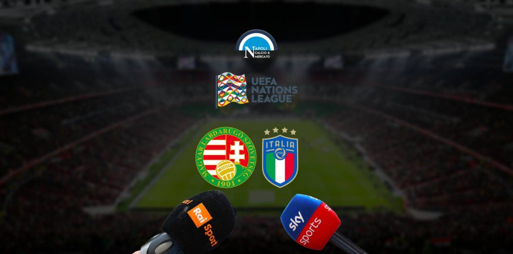 dove vedere ungheria italia 6 giornata nations league rai 1 sky tv streaming rai play