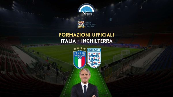 formazioni ufficiali italia inghilterra nations league titolari scelte mancini southgate