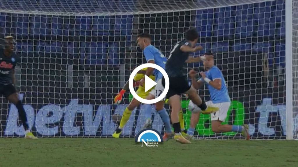 highlights lazio napoli 1 2 gol kvaratskhelia kim zaccagni