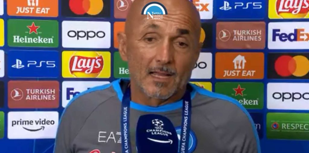 intervista spalletti a prime napoli liverpool champions league amazon prime video