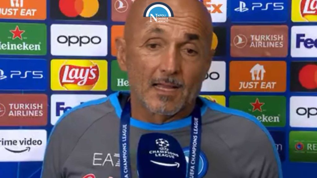 Spalletti intervista Napoli champions league