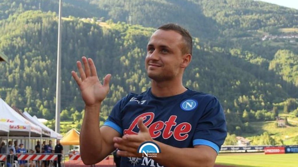 lobotka nel ritiro di dimaro folgarida con la ssc napoli