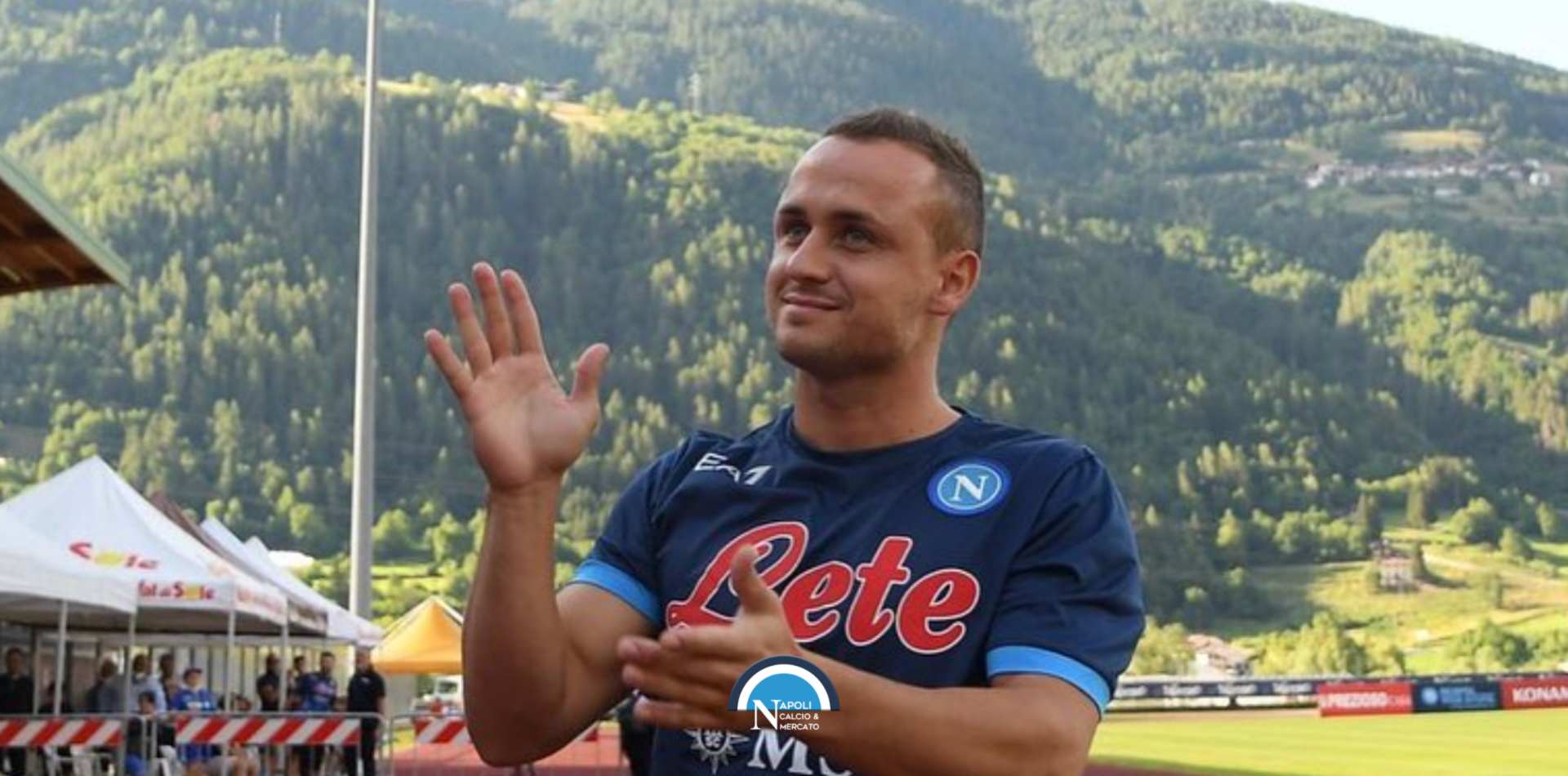 lobotka nel ritiro di dimaro folgarida con la ssc napoli