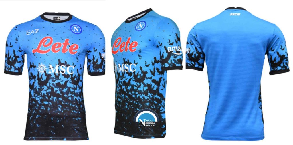 nuova maglia halloween napoli 2022 prezzo vendita foto