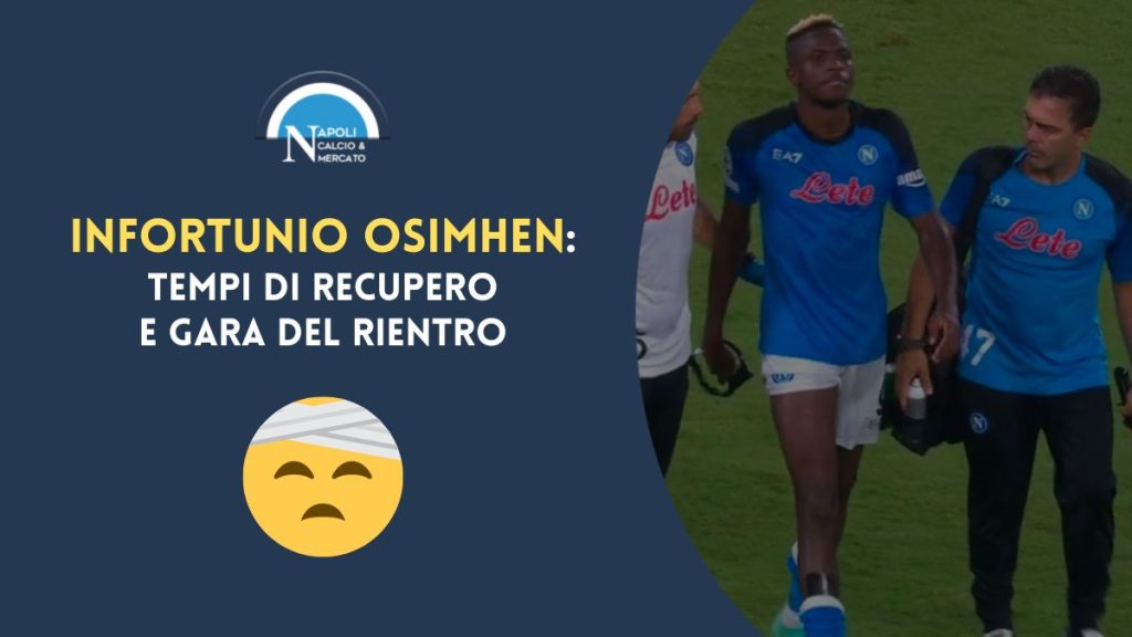 recupero osimhen tempi gara data