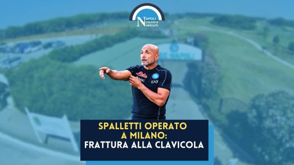 spalletti frattura clavicola operazione milano spalla immobilizzata dettagli