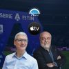 accordo de laurentiis apple tv tim cook per diritti tv serie a 2024/2027