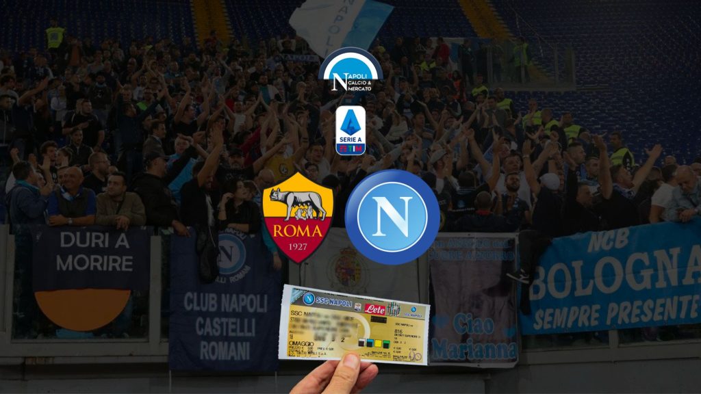 biglietti roma napoli stadio olimpico 23 ottobre 2022 settore ospiti prezzo