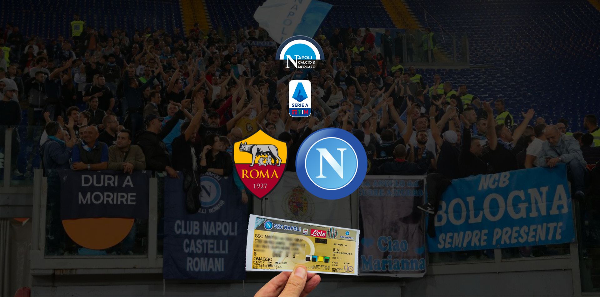 biglietti roma napoli stadio olimpico 23 ottobre 2022 settore ospiti prezzo