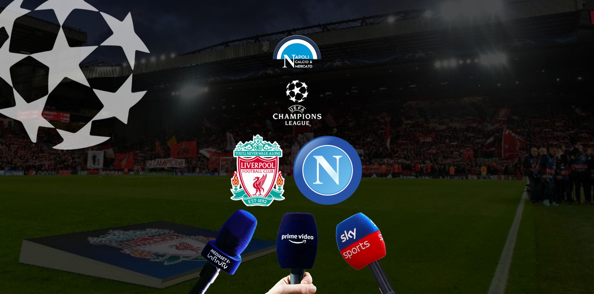 dove vedere liverpool-napoli 01 novembre in diretta tv gratis e dove vederla in streaming canale 5 sky sport mediaset infinity