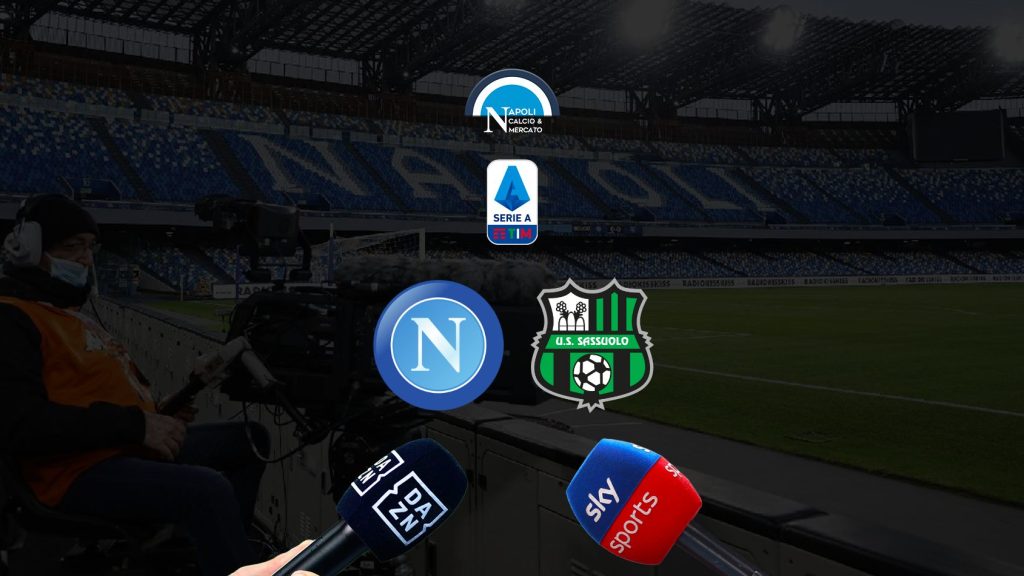 dove vedere napoli sassuolo sky o dazn diretta tv live streaming serie a 29 ottobre 2022