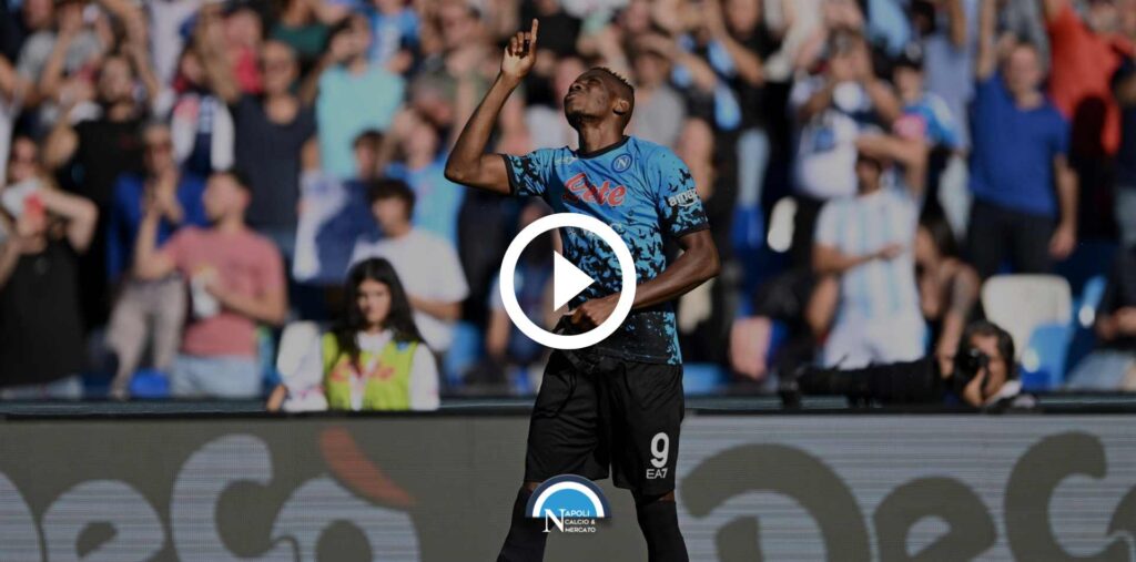 highlights napoli sassuolo gol osimhen serie a