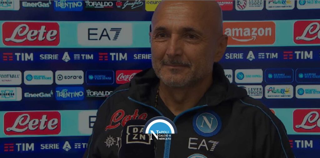 luciano spalletti dopo napoli roma a dazn interviste