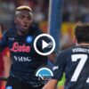 osimhen gol highlights roma napoli