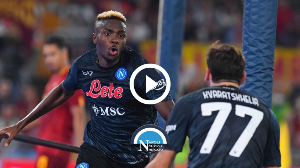 osimhen gol highlights roma napoli