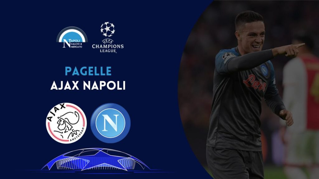 pagelle ajax napoli voti commenti champions league